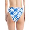 The Greece, Gold Ring Banded Sporty Bikini Bottom - Two Pieces - 7