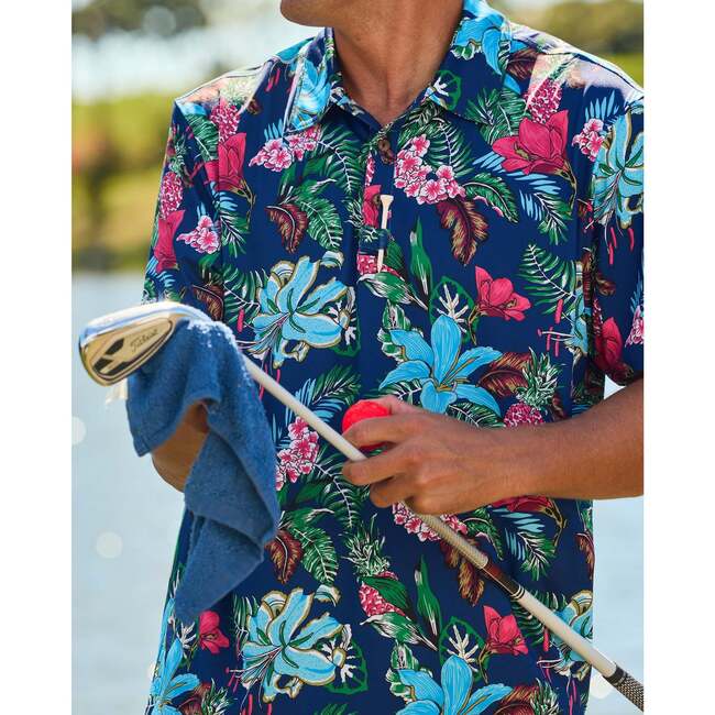 The Flower Hour, Mens Golf Shirt