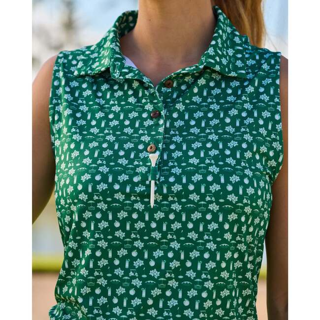 The Country Club, Ladies Sleeveless Golf Polo - Polo Shirts - 3