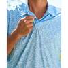 The Azaleas, Sky Blue Golf Shirt - Polo Shirts - 2