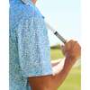 The Azaleas, Sky Blue Golf Shirt - Polo Shirts - 3