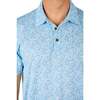 The Azaleas, Sky Blue Golf Shirt - Polo Shirts - 7