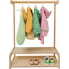 Clothing Rack, Wood - Role Play Toys - 1 - thumbnail