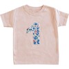 Liberty of London Childrens Birthday Short Sleeve T-Shirt, Blush - T-Shirts - 1 - thumbnail