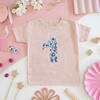 Liberty of London Childrens Birthday Short Sleeve T-Shirt, Blush - T-Shirts - 2