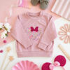 Liberty of London Minnie Mouse Children's Jumper, Pink - Sweatshirts - 2