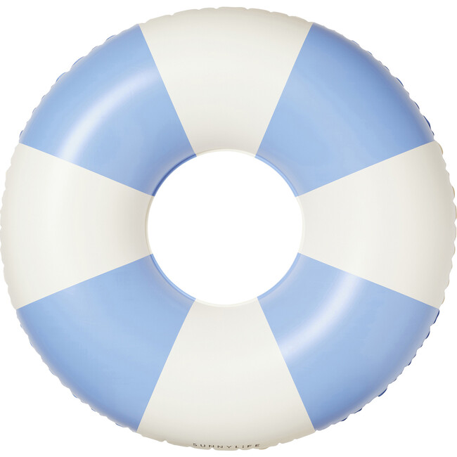 Tube Pool Ring, Blue Stripe
