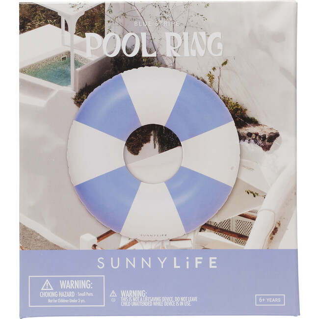 Tube Pool Ring, Blue Stripe - Pool Floats - 2