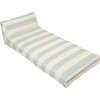 Luxe Lie-On Lounger: Lazy Days, Blue Stripe - Pool Floats - 1 - thumbnail