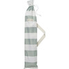 Compact Beach Umbrella: La Palma, Sage Stripe - Umbrellas - 2