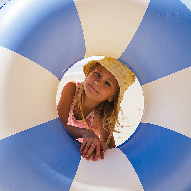 Tube Pool Ring, Blue Stripe - Pool Floats - 6