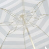 Compact Beach Umbrella: La Palma, Sage Stripe - Umbrellas - 4