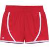 Girls Super Short, Red - Shorts - 1 - thumbnail