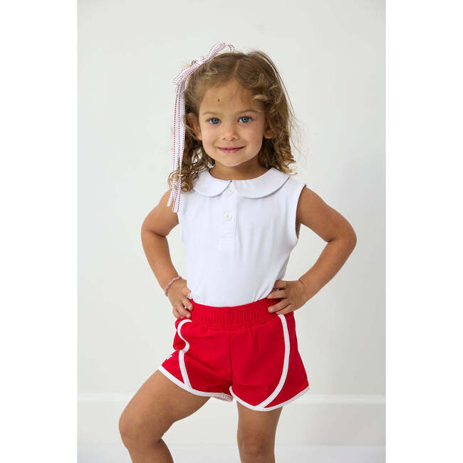 Girls Super Short, Red - Shorts - 2