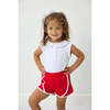 Girls Super Short, Red - Shorts - 2