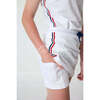 Girls Ribboned Skirt, White - Skirts - 3