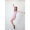 Girls Long Sleeve Practice Tee, Red Stripe - T-Shirts - 5
