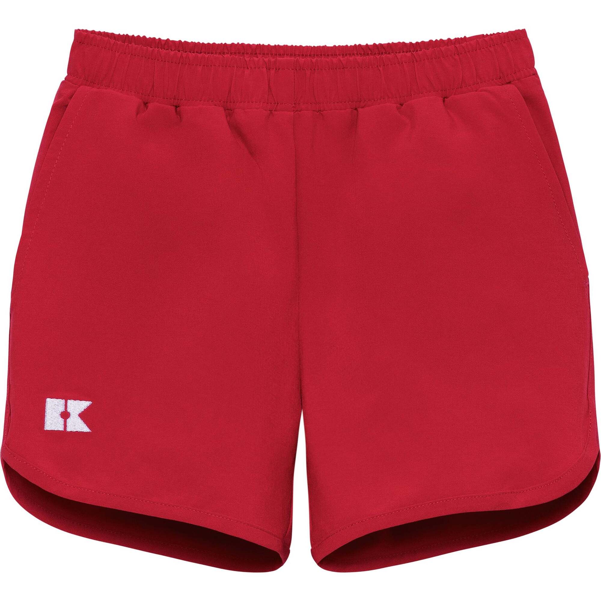 Boys Super Short, Red - Courtside Kids Shorts | Maisonette