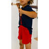 Boys Super Short, Red - Shorts - 4