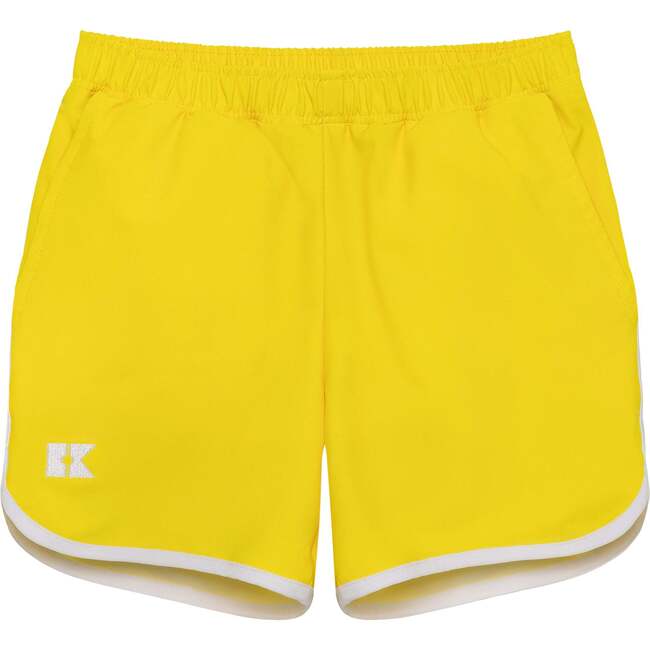 Boys Retro Super Short Lined, Yellow
