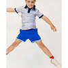 Boys Retro Super Short, Royal Blue - Shorts - 4