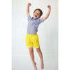 Boys Retro Super Short Lined, Yellow - Shorts - 3