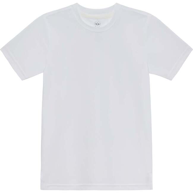 Boys Practice Tee, White