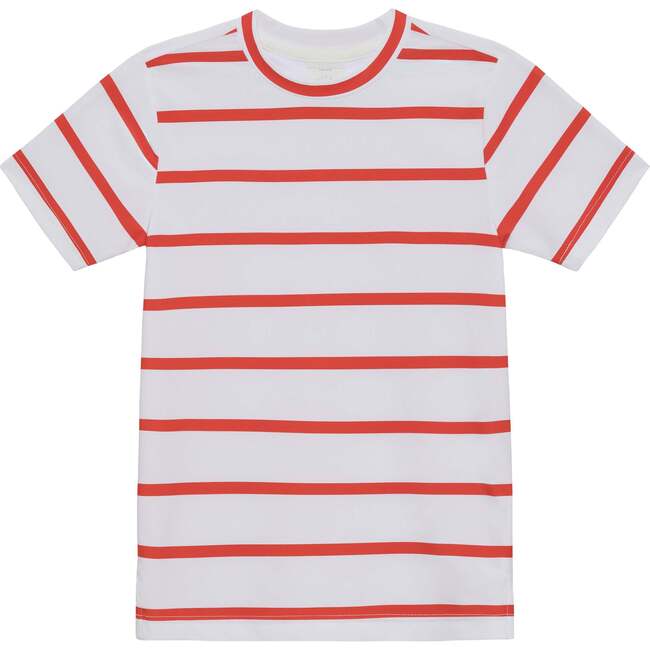 Boys Practice Tee, Red Stripe