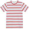 Boys Practice Tee, Red Stripe - T-Shirts - 1 - thumbnail