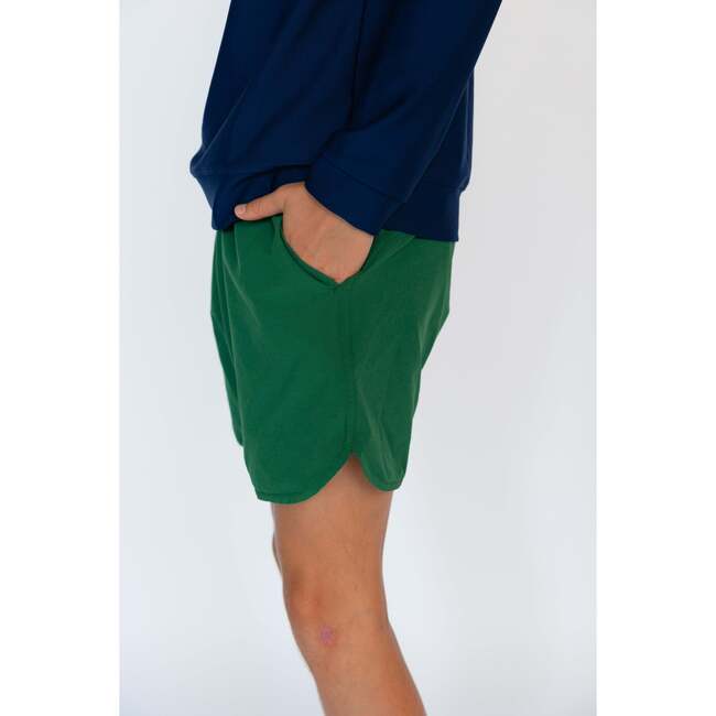 Boys Super Short, Dark Green - Shorts - 2
