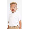 Boys Practice Tee, White - T-Shirts - 2