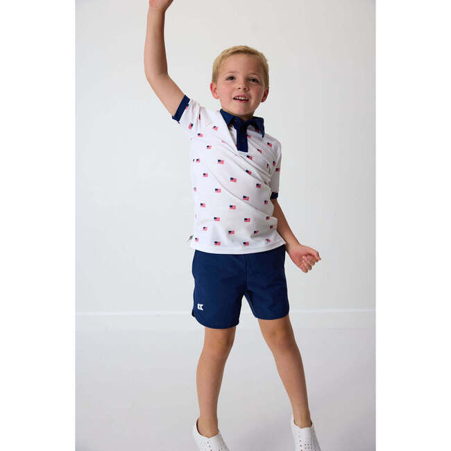 Boys Polo Shirt, Flag - Polo Shirts - 2