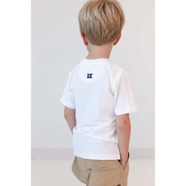 Boys Practice Tee, White - T-Shirts - 4