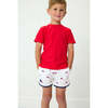 Boys Practice Tee, Red - T-Shirts - 3