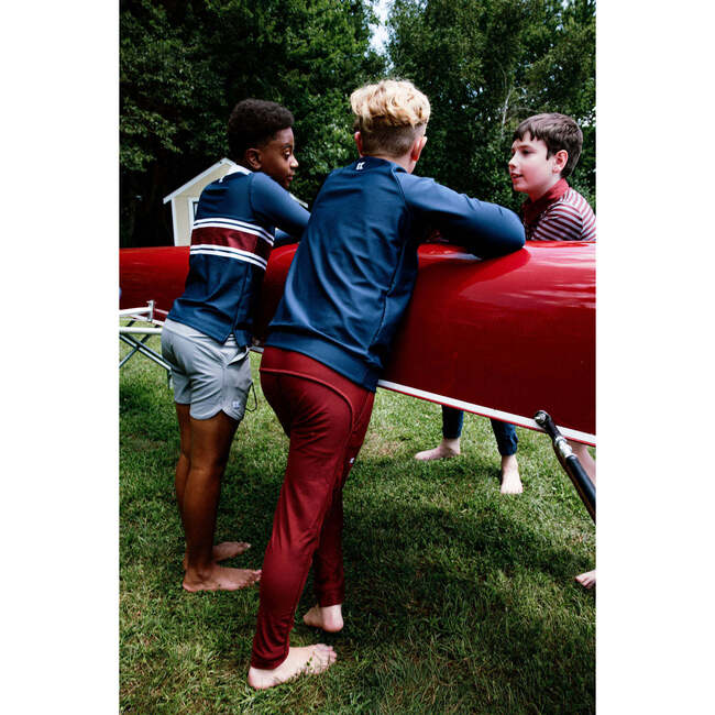 Boys Pullover, Navy - Sweatshirts - 3
