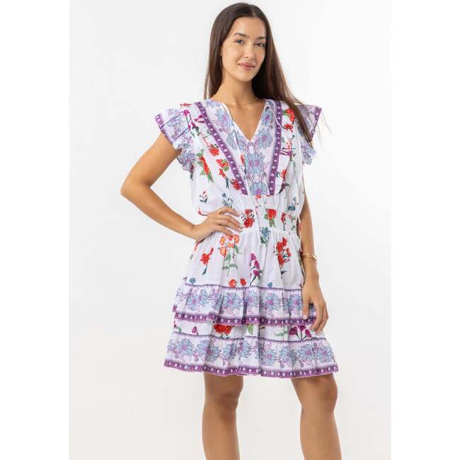 Sky Dress, Wild Flowers - Dresses - 2