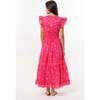 Cora Dress, Magenta - Dresses - 3