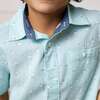 Linen Short Sleeve Button Down Shirt, Tea Room Floral - Button Downs - 4