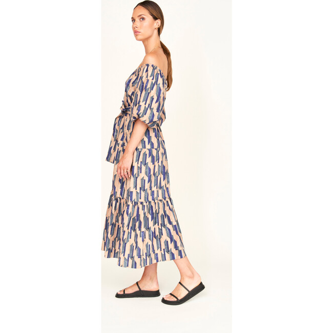 Capri Dress, Cerulean Rainfall - Dresses - 2