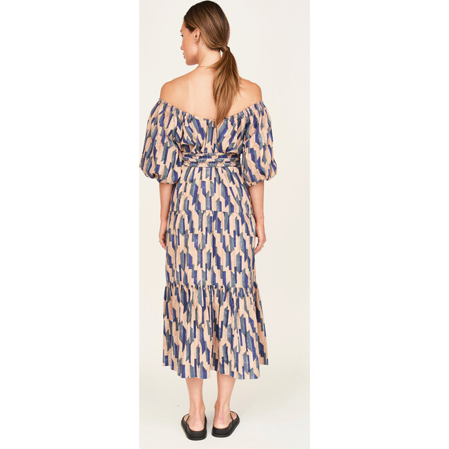 Capri Dress, Cerulean Rainfall - Dresses - 3