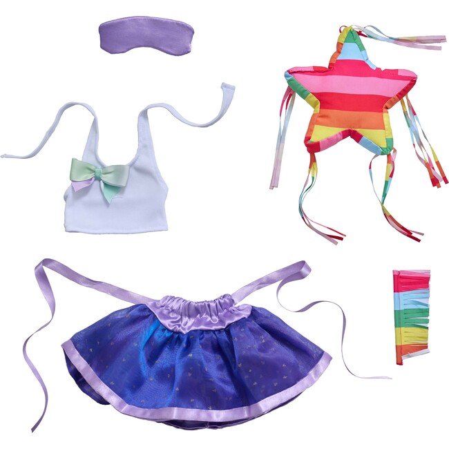 18'' Doll Piñata Birthday Party Outfit Set with Accessories