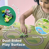 Jungle Giraffe 2-in-1 Wooden Activity Table + 23Pc & 1 Car Included - Play Tables - 4