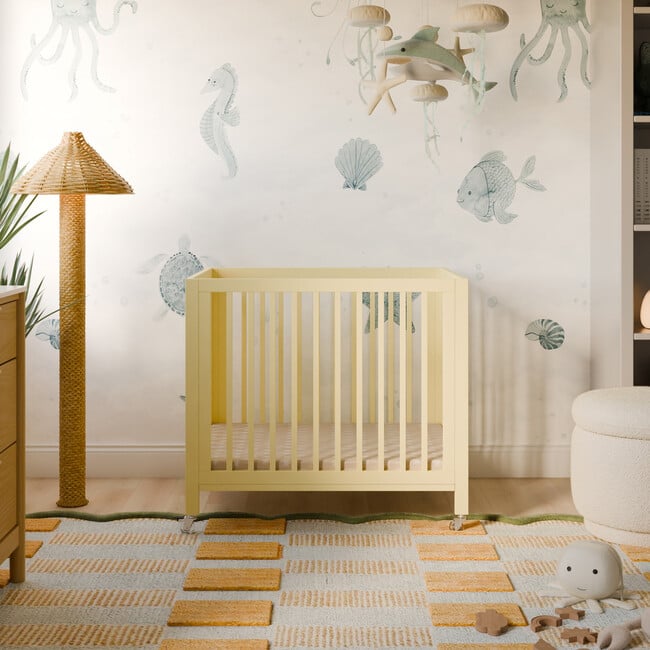 Rolli All-Stages® Midi Crib Conversion Kit in Pale Yellow - Cribs - 2