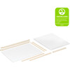 Rolli All-Stages® Midi Crib Conversion Kit in Washed Natural - Cribs - 1 - thumbnail