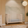 Rolli 9-in-1 Convertible All-Stages® Crib with Bassinet & Toddler Bed Conversion Kits in Washed Natural - Cribs - 6