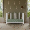 Rolli 9-in-1 Convertible All-Stages® Crib with Bassinet & Toddler Bed Conversion Kits in White - Cribs - 5