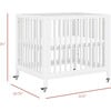 Rolli All-Stages® Midi Crib Conversion Kit in White - Cribs - 6