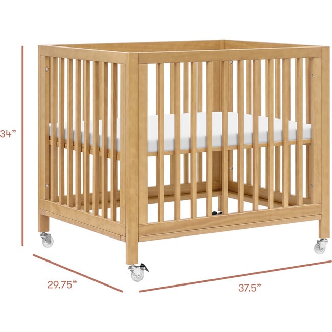 Rolli All-Stages® Midi Crib Conversion Kit in Honey - Cribs - 6