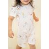 Short Sleeve Toddler Puff Romper, Mermaid Melody - Rompers - 2