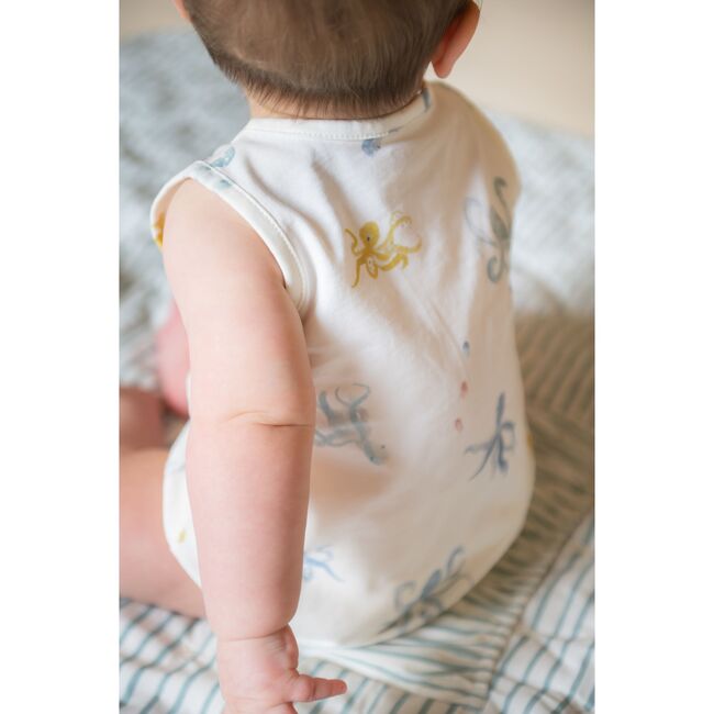 Sleeveless One-Piece, Octopus Oasis - Jumpsuits - 2